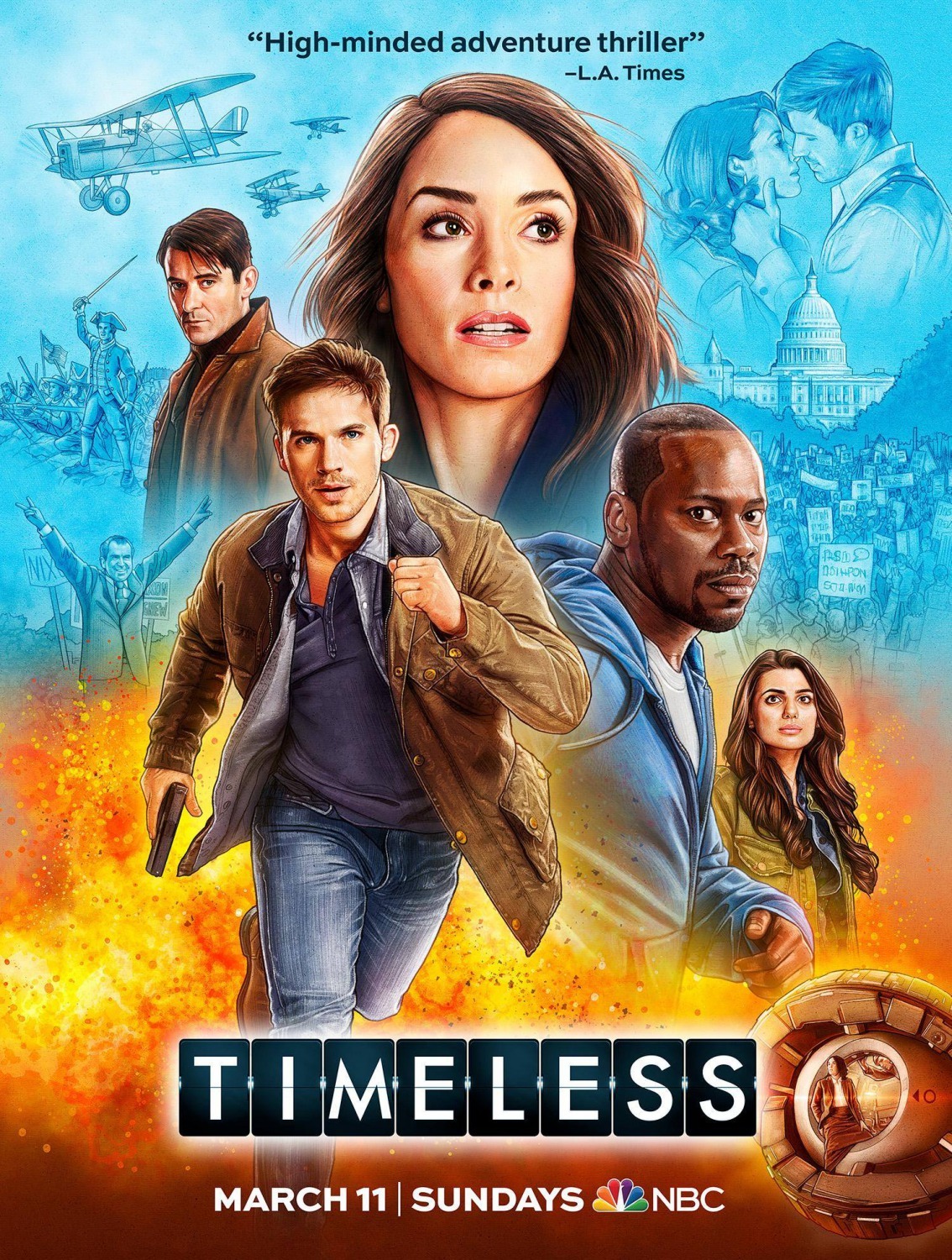 Qué ver en casa: #Timeless
